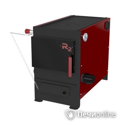 Твердотопливный котел Термокрафт R2 15 кВт конфорка термометр круглый выход в Алапаевске